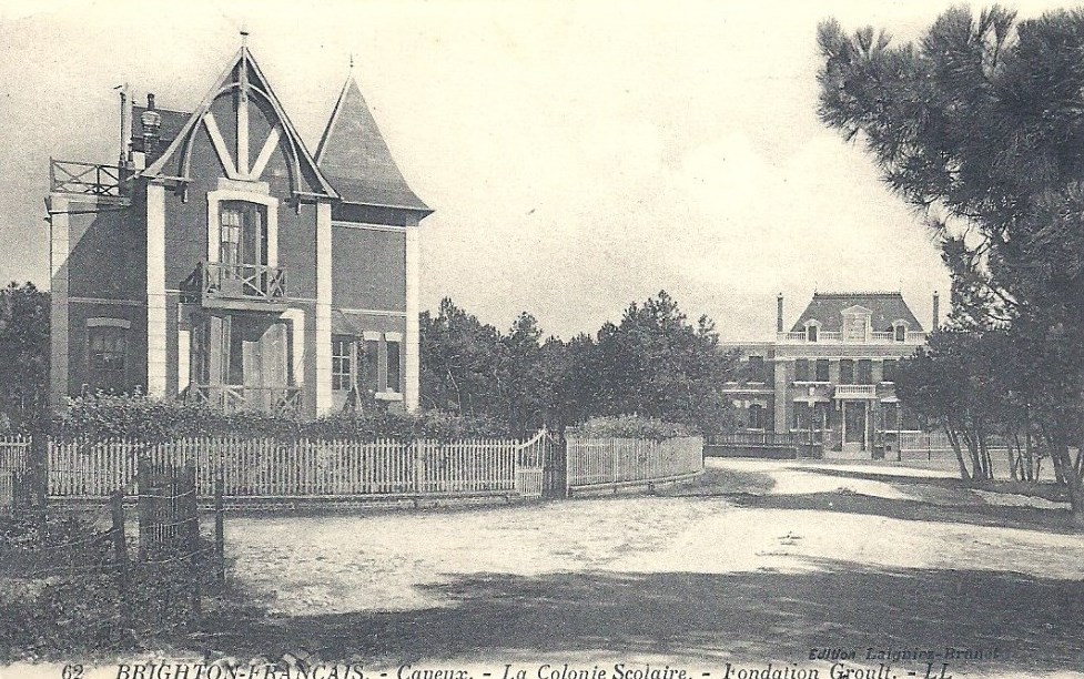 CAYEUX-SUR-MER : Brighton-Fran�ais - La Colonie scolaire