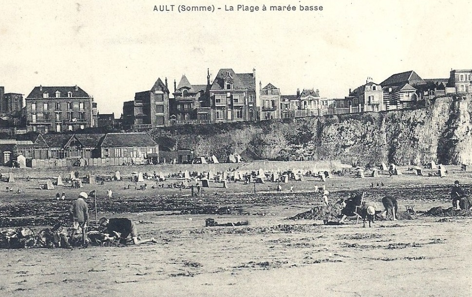 AULT : La Plage � mar�e basse