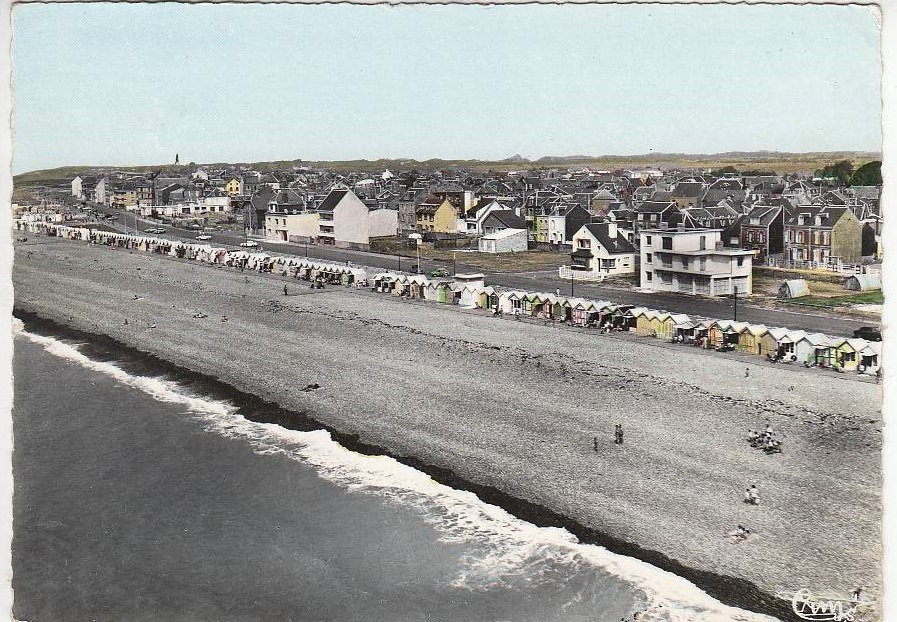 CAYEUX-SUR-MER : Vue g�n�rale - 1962 