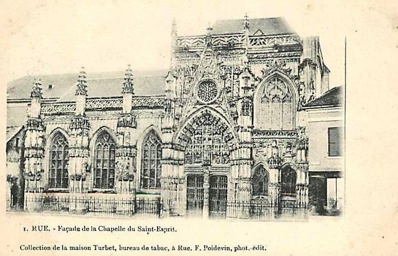 RUE : Fa�ade de la Chapelle du Saint-Esprit