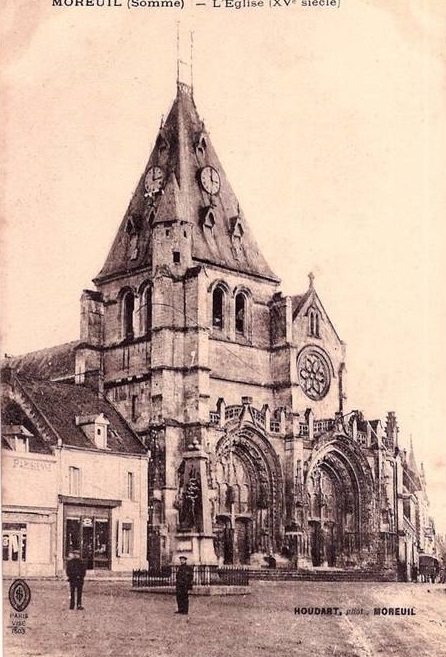 MOREUIL : L'Église   ( XVe siècle ) 