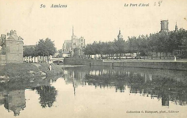 AMIENS : le Port d'Aval