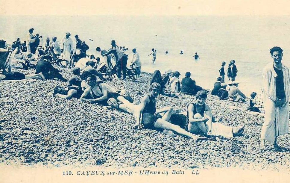 CAYEUX-SUR-MER : L'Heure du Bain