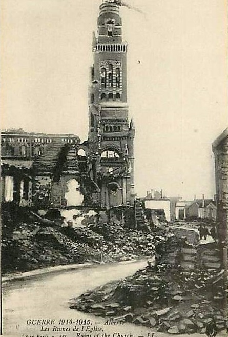 ALBERT : Les Ruines de l'�glise