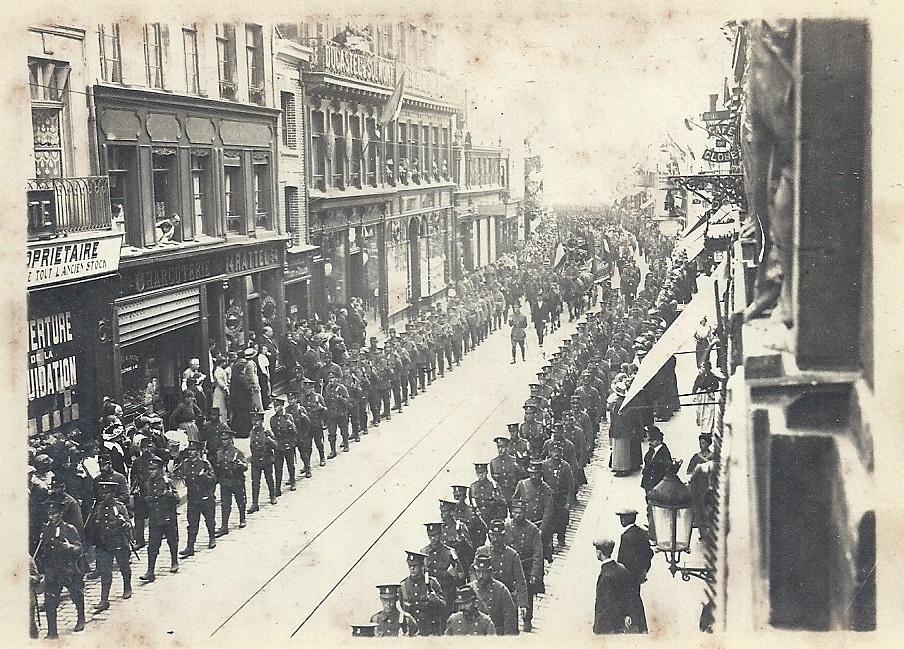 AMIENS : Obs�ques du g�n�ral Anglais James GRIERSON,  Commandant 2�me corps (1914)