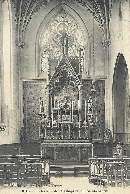 RUE : Int�rieur de la Chapelle du Saint-Esprit