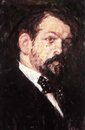  'Claude Debussy, peint par Jacques mile Blanche en 1903 