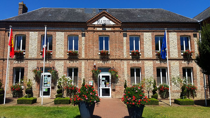 La mairie d'Allouville-Bellefosse