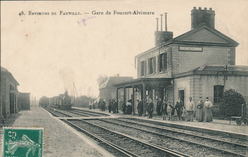 La gare de Foucart-Alvimare