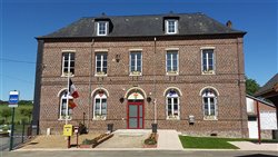 La mairie - Ancretiéville-Saint-Victor