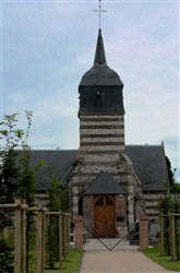 L\'Eglise Saint-Amand<br>Ancretteville-sur-Mer