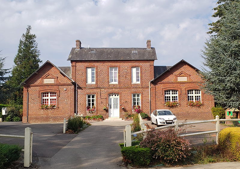 La mairie de Anglesqueville-la-Bras-Long