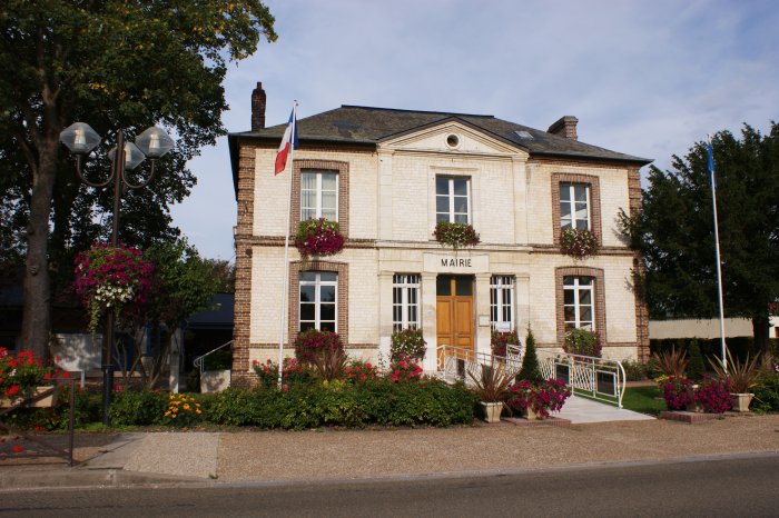 La mairie d'Anneville-Ambourville