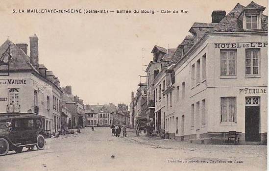 Entrée du Bourg - Cale du Bac<br>(La Mailleraye-sur-Seine)