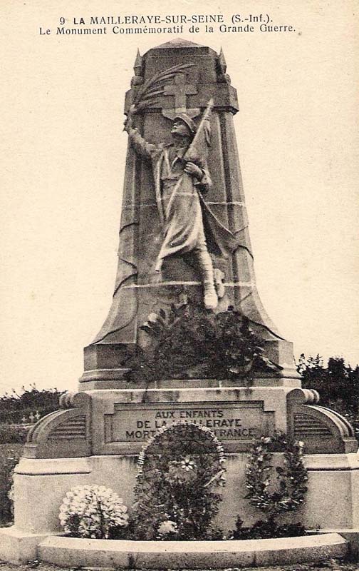 Le Monument Commémoratif de la Grande Guerre<br>(La Mailleraye-sur-Seine)