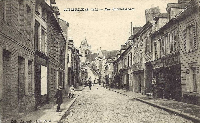 La rue Saint-Lazare dans les annes 50
