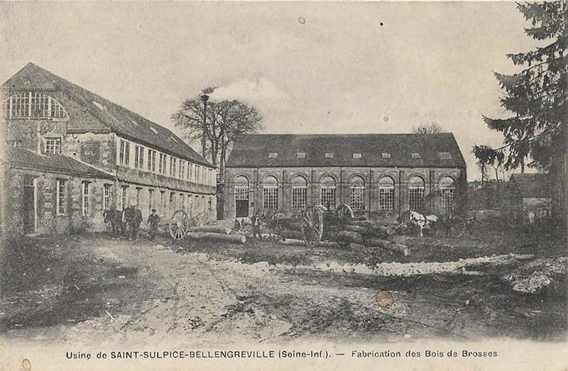 Usine de St-Sulpice - Fabrication des Bois de Brosses