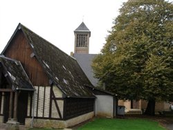 L\'église provisoire de Belleville-en-Caux - Belleville-en-Caux