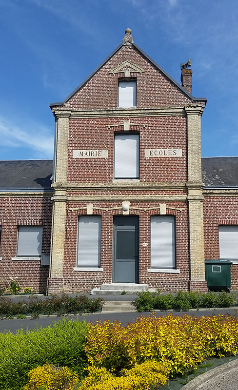 La mairie de Bertrville