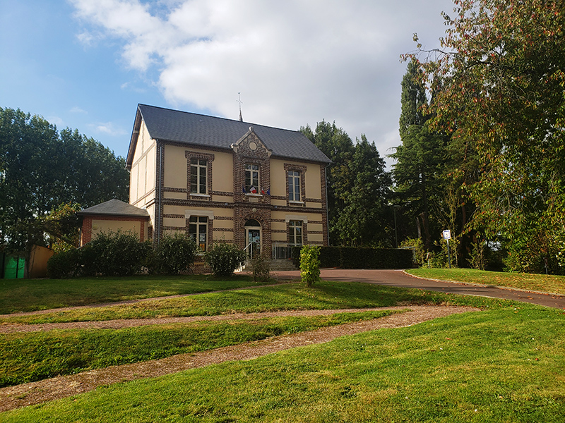 La mairie de Boissay