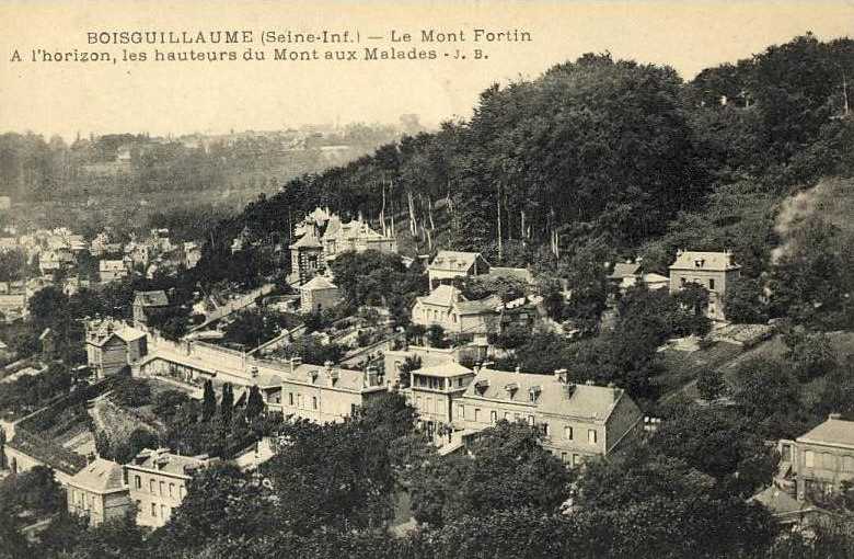 Le Mont Fortin et le Mont aux Malades