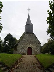 La chapelle Saint-Eloi  située au hameau d\'Augeville - Bosc-le-Hard