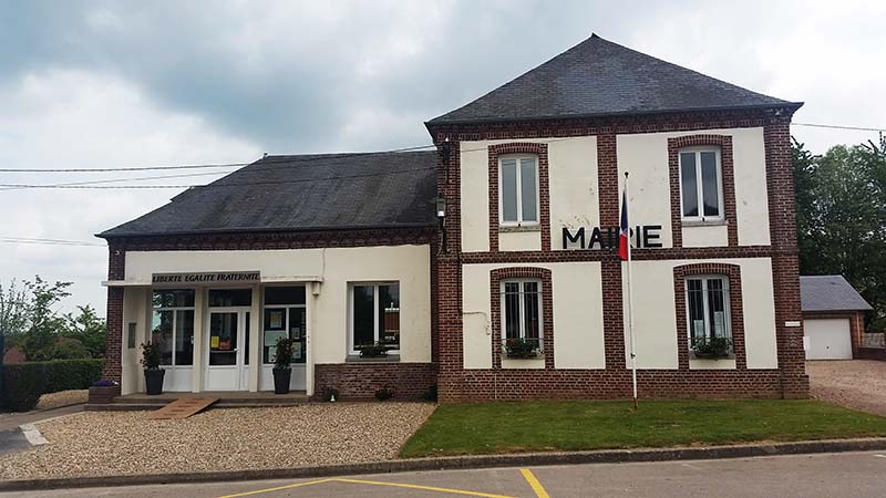 La mairie de Bourdainville