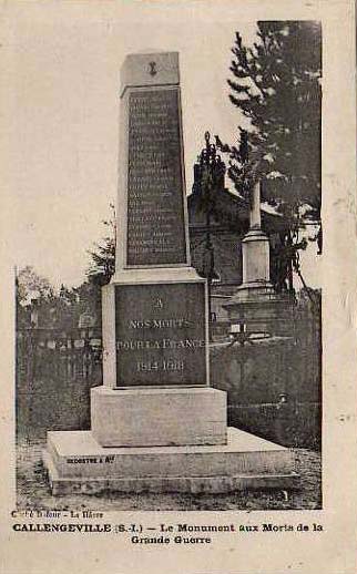 Le Monument aux Morts de la Grande Guerre