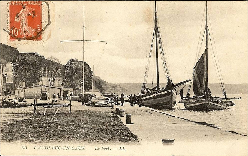 caudebec-en-caux-port