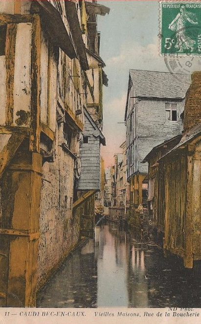 La Rue de la Boucherie et ses Vieilles Maisons