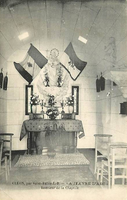 <i>A Jeanne d'Arc</i> - Int�rieur de la Chapelle