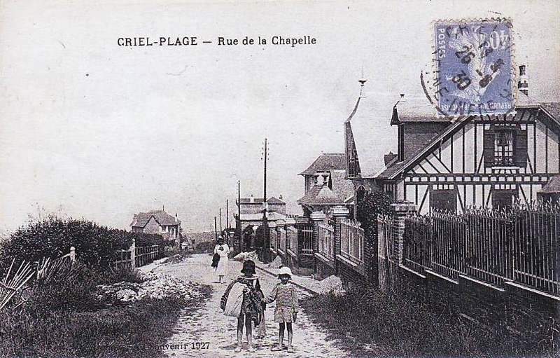 Criel-Plage - Rue de la Chapelle
