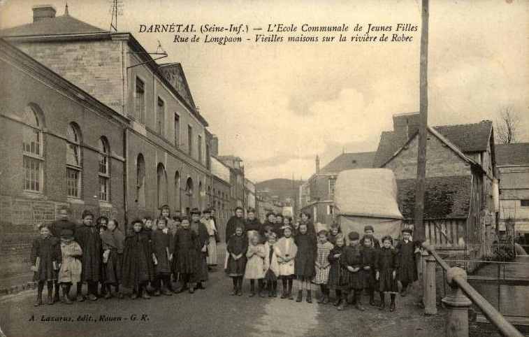 L'cole Communale de Jeunes Filles, rue de Longpaon