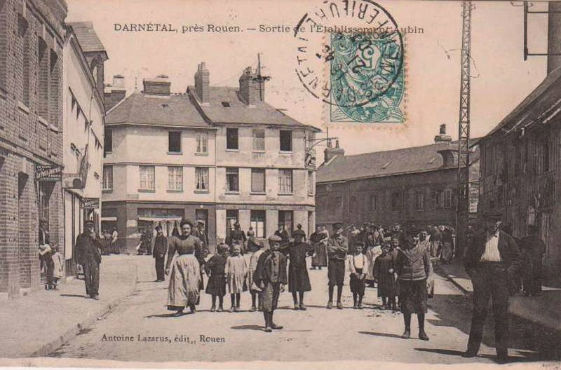 Sortie de l'�tablissement Aubin