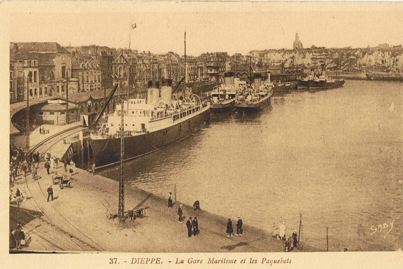 La Gare Maritime et les Paquebots