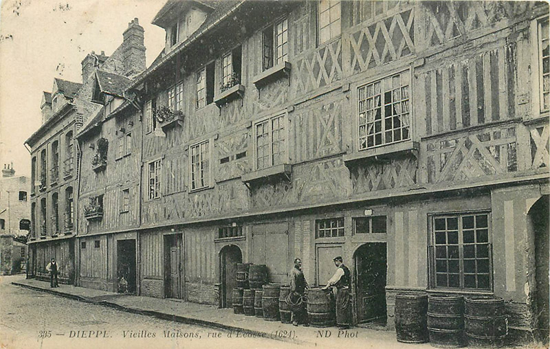 Vieilles Maisons rue d'Écosse