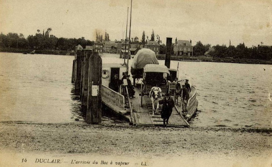 L'arrivée du Bac à vapeur