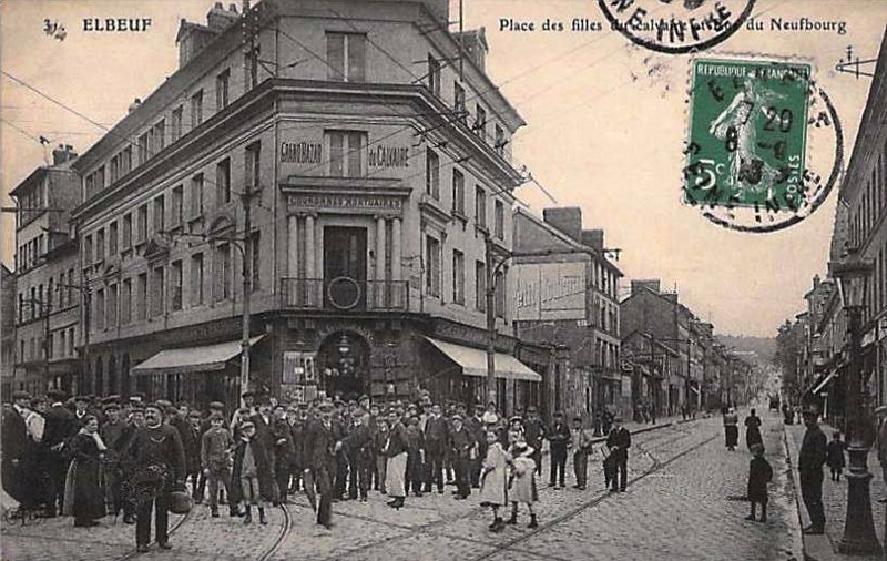 Place des Filles du Calvaire<br>et rue du Neubourg