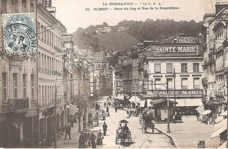 Place du Coq et Rue de la R�publique