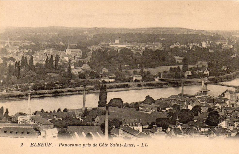 Panorama pris de la Cte Saint-Auct