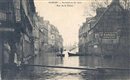 Inondation de 1910 - Rue de la Nation - Elbeuf