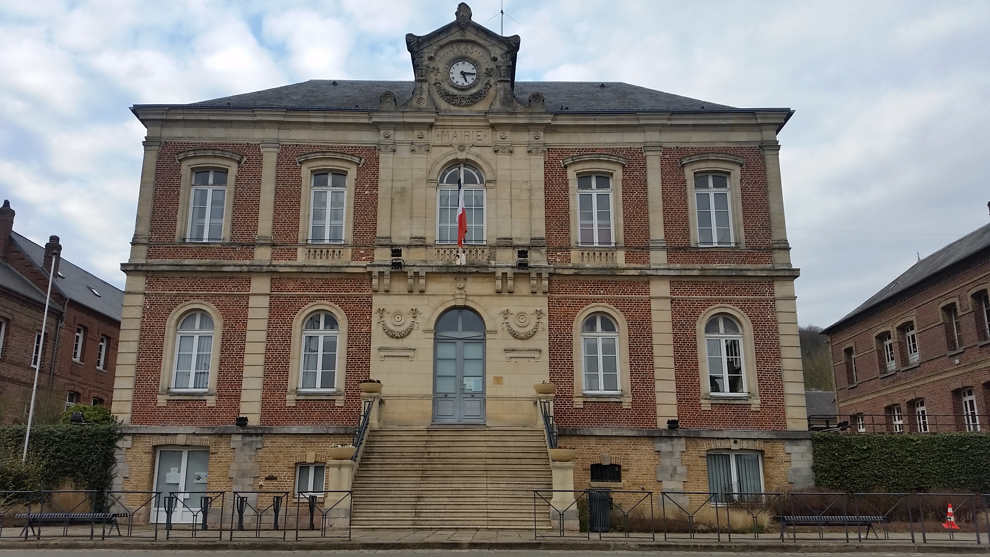 La mairie d'Envermeu