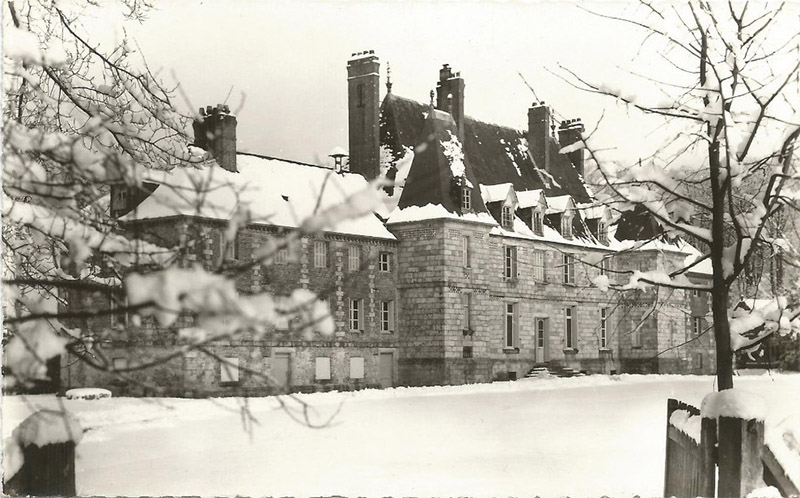 Le Château sous la neige