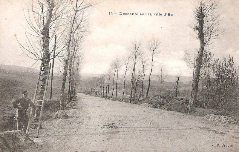 Descente sur la ville d'Eu