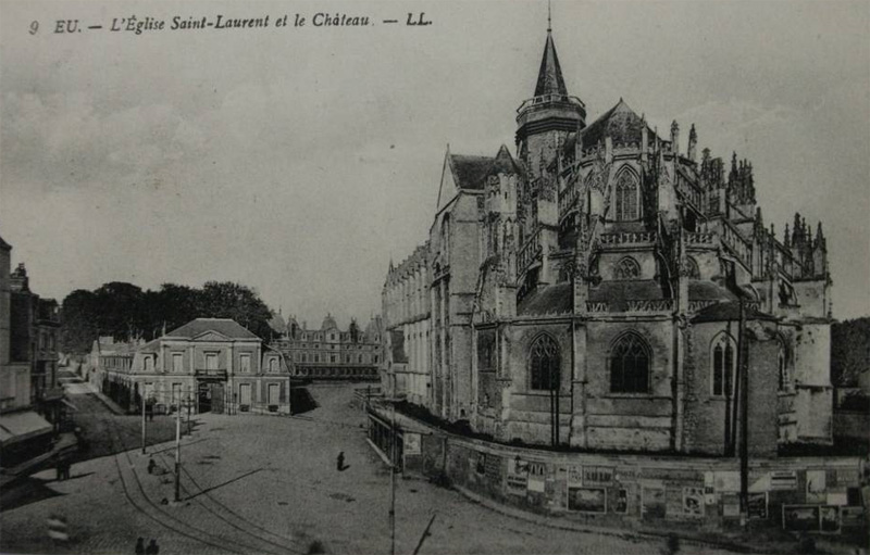 L'�glise Saint-Laurent et le Ch�teau
