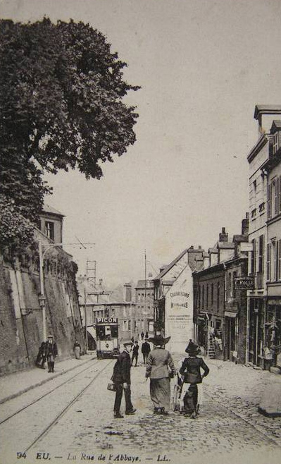 La rue de l'Abbaye