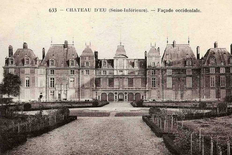 Ch�teau d'Eu - Fa�ade occidentale