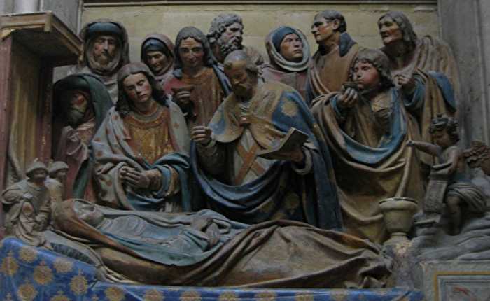 Groupe de la Dormition XVI<sup>e</sup> siècle