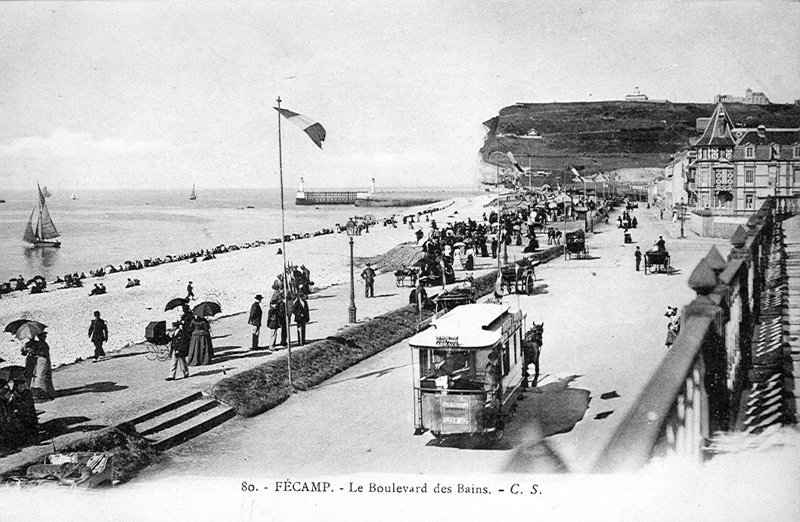 La digue promenade, avant 1904 