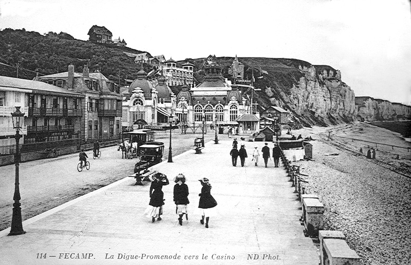 La digue promenade et le casino au dbut XX<sup>e</sup> sicle